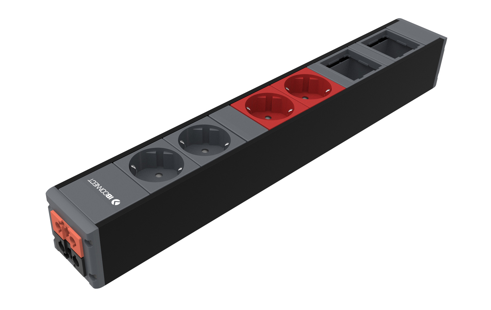 CUBO - 3xT. ELÉCTRICA + 1XUSB CARGA TIPO C (60W) + 1xMÓDULO VACÍO