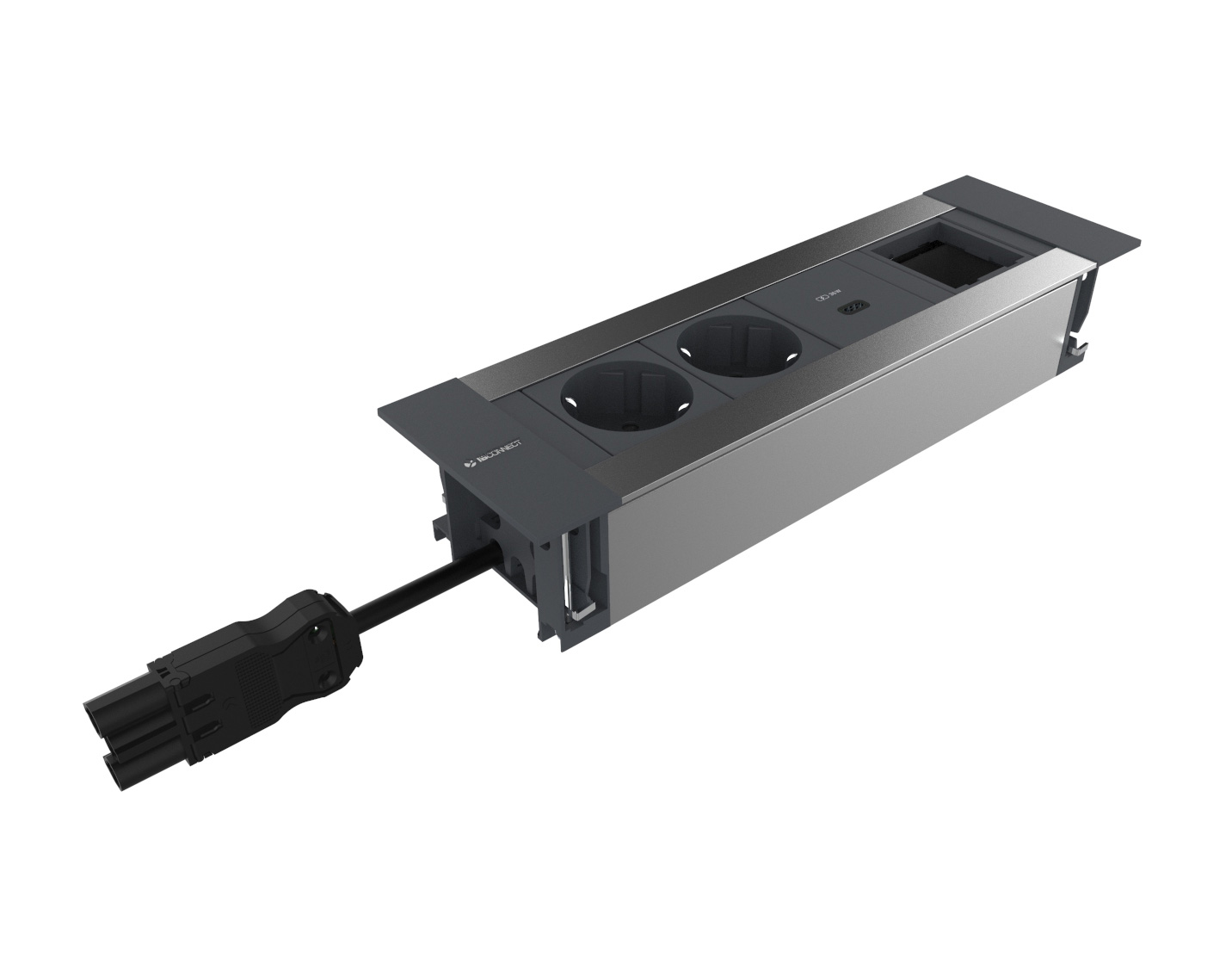 INTRO2.0 - 2xT. ELÉCTRICA + 1xUSB CARGA TIPO C (36W) + 1xMÓDULO VACÍO